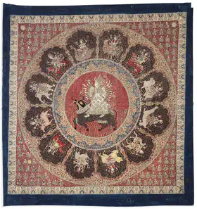 Chitara, Sanjay Manubhai (Artist). Untitled (Mata ni Pachedi), n.d. | Tapestry