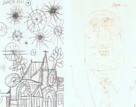 Souza, F.N. (Artist). Untitled, 1959 | Drawing