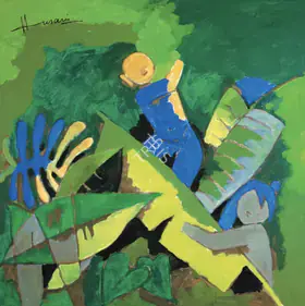Husain, M.F. (Artist). Untitled, 2003 | Painting