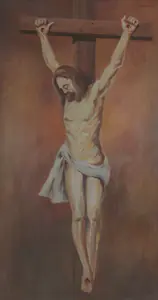 Trindade, A.X. (Artist). Crucifixion, 1925 | Painting