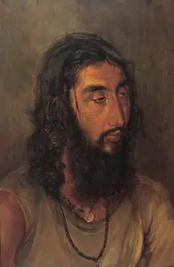 Bomanji, Pestonji (Artist). Opium Eater, 1908 | Painting