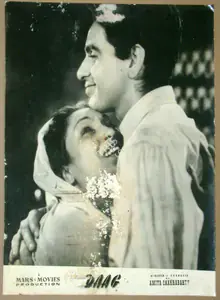 Babasaheb, V. (Cinematographer), Daag, 1952 | Lobby Card