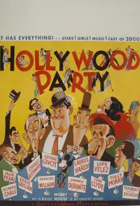 Dwan, Allan (Director), Hollywood Party, 1934 | Poster