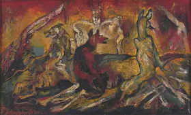 Sen, Abani (Artist). After the War, mid 1940s | Painting