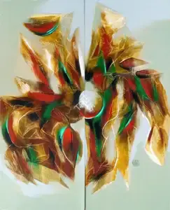 Adivrekar, Gopal S. (Artist). Untitled (Abstract composition), n.d. | Painting
