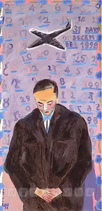 Singh, Arpita (Artist). 31 Days Of December 1998, 1998 | Painting