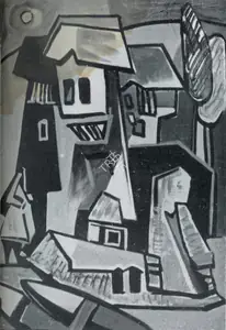 Santosh, G.R. (Artist). Sunset, n.d. | Painting