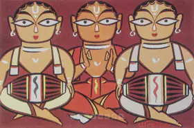 Roy, Jamini (Artist). Untitled, n.d. | Painting