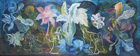 Chandra, Avinash (Artist). Meditation, 1986 | Painting