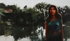 Bhattacharjee, Bikash (Artist). Untitled, 1990 | Painting