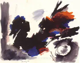 Husain, M.F. (Artist). Untitled, 1995 | Painting