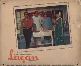 Chopra, Kailash (Producer), Lagan, 1971 | Photographic Still Mounted on Lobby Card