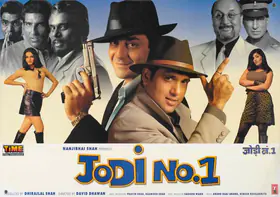 Shah, Dhirajlal (Producer), Jodi No 1, 2001 | Lobby Card