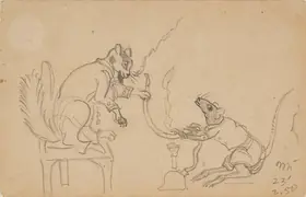Bose, Nandalal (Artist). Untitled, 1950 | Drawing