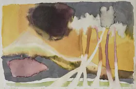 Husain, M.F. (Artist). Landscape, 1982 | Painting