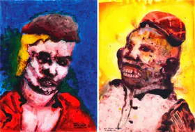 Malani, Nalini (Artist). The Rogues' Gallery after St. Bhupen; After Bhupen Khakhar, 2006 | Painting