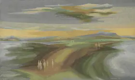 Sabavala, Jehangir (Artist). The Green Cape, 1974 | Painting