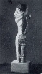 Dhanapal, S. (Artist). Christ Bearing the Cross, 1961 | Sculpture