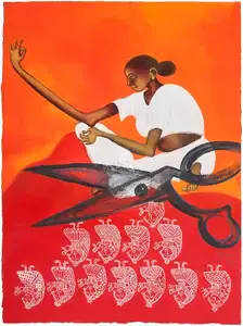 Caur, Arpana (Artist). Untitled, 1996 | Painting