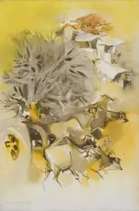 Sivanesan, M. (Artist). Untitled, 1977 | Painting