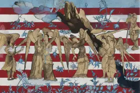 Sikander, Shahzia (Artist). Utopia 2, 2003 | Painting