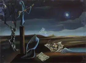 Misra, Hemanta (Artist). Eternal Music, n.d. | Painting