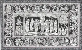 Das, Pranab Narayan (Artist). Untitled (Rechristened Krishna and the Gopis), n.d. | Painting