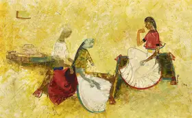 Chavda, Shiavax (Artist). Untitled, n.d. | Painting