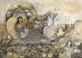 Burman, Jayshri (Artist). Untitled, 1996 | Painting