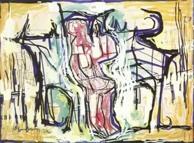 Munuswamy, L. (Artist). A Composition, 1964 | Painting