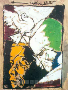 Husain, M.F. (Artist). Untitled, 2001 | Painting