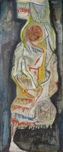 Samant, Mohan (Artist). Composition, 1964 | Painting