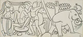 Pai, Laxman (Artist). Untitled, c.1949 | Painting