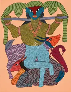 Shyam, Nankusia (Artist). Untitled, 2022 | Painting