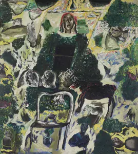 Singh, Arpita (Artist). Untitled, c.1980s | Painting