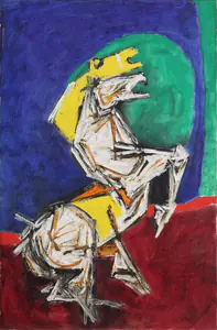 Husain, M.F. (Artist). Untitled, 1967 | Painting