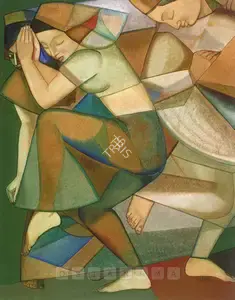 Goswami, Neeraj (Artist). Celebration, 2004 | Painting