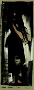 Hassan, Qamarul (Artist). Toilet, 1954 | Painting