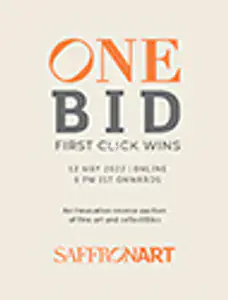 Saffronart (Auction House). One Bid Auction. 12 May 2022 | Auction Catalogue | 00862427