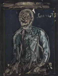 Souza, F.N. (Artist). Untitled, 1978 | Painting