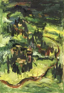 Gade, H.A. (Artist). Untitled, 1950 | Painting