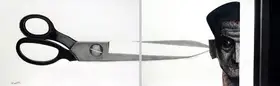 Chaturvedi, P.N. (Artist). The Scissor, 2010 | Drawing