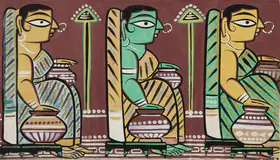 Roy, Jamini (Artist). Untitled, n.d. | Painting