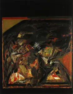 Raza, S.H. (Artist). Untitled, 1979 | Painting