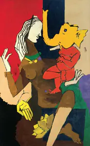 Husain, M.F. (Artist). Untitled, n.d. | Painting