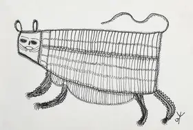 Baiga, Jodhaiya Bai (Artist). Baghesur, 2022 | Drawing