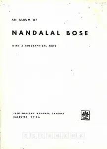 Album of Nandalal Bose with a Biographical Note, 1956 | Edited Book | 00845802