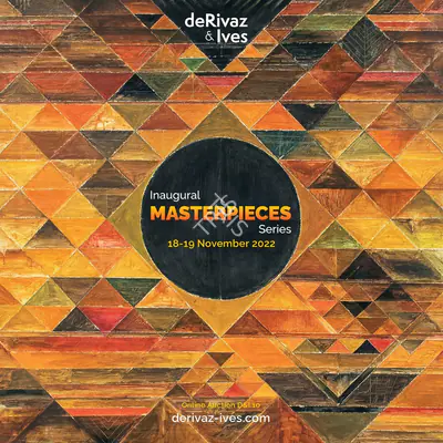 deRivaz Ives Auction House and Neville Tuli Curator Inaugural Masterpieces Series 19 November 2022 Online Auction Cat...