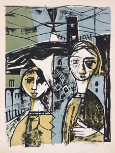 Ramkumar (Artist). Untitled, 1958 | Painting