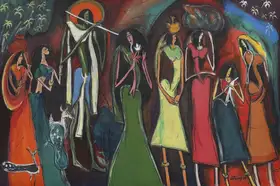Choudhury, Dhiraj (Artist). Untitled, 2016 | Painting